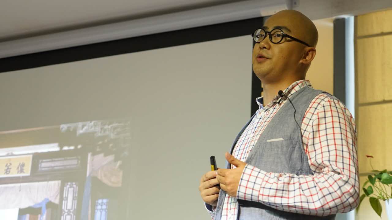 故宫出版社宫廷历史编辑室主任 演讲展示未开