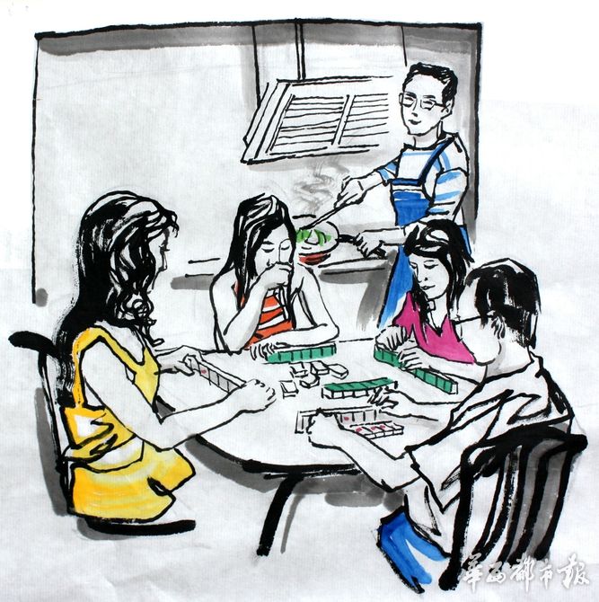 重庆男人:火巴了耳朵 疼了老婆