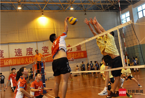 西部排球爱好者齐聚成都大比拼